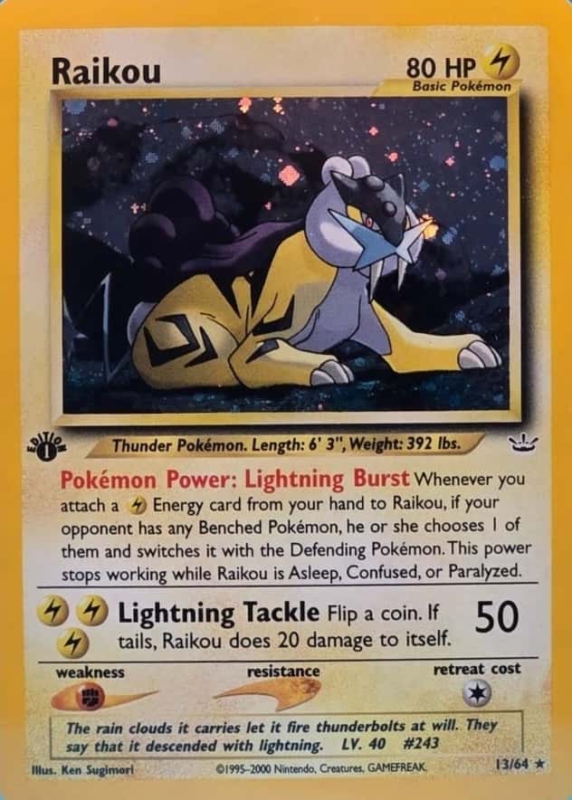 Double Holo · Error · Holo · 1st Edition