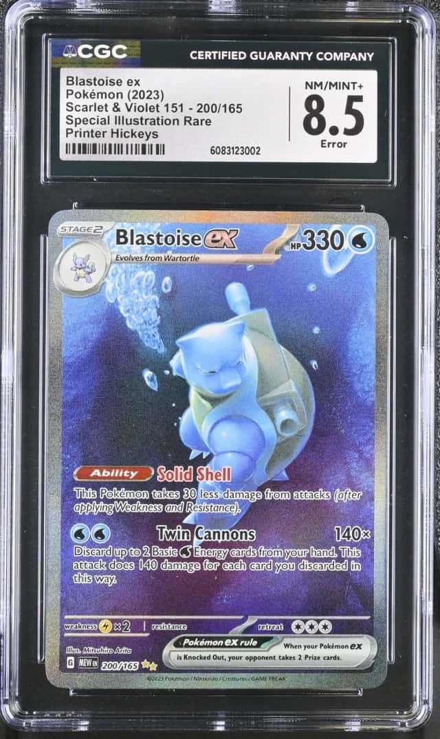BLASTOISE ex