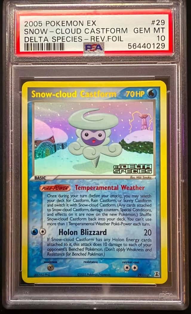Snow-cloud Castform