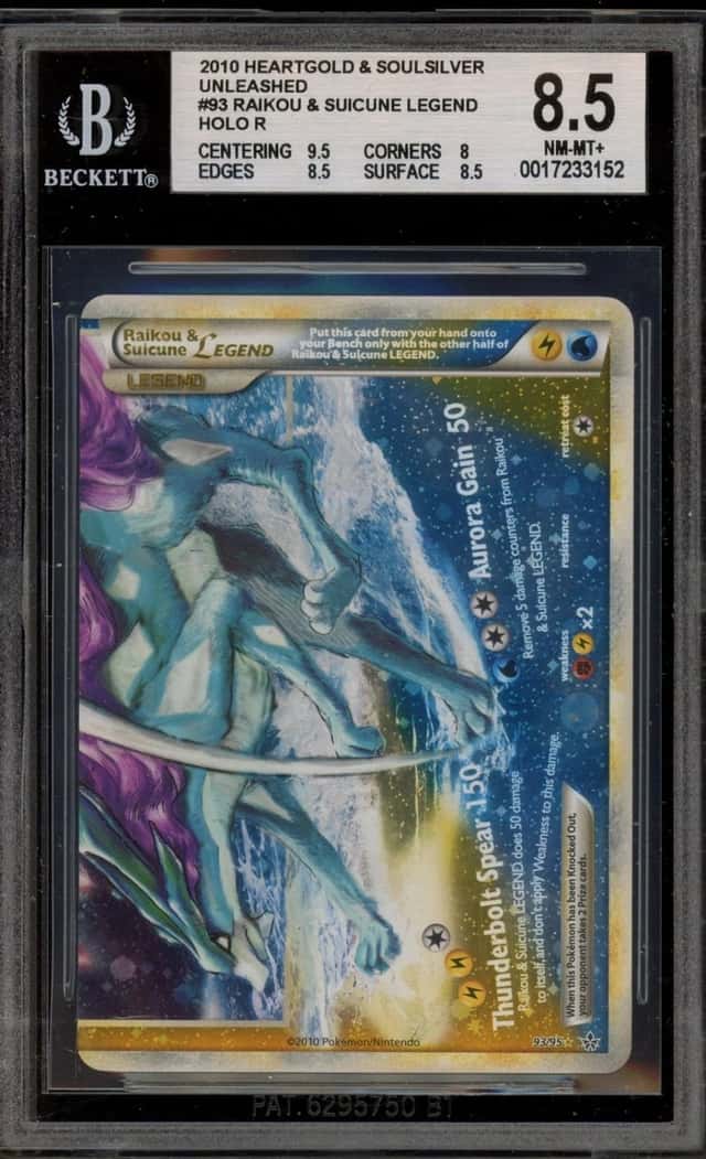 Raikou & Suicune LEGEND HOLO R