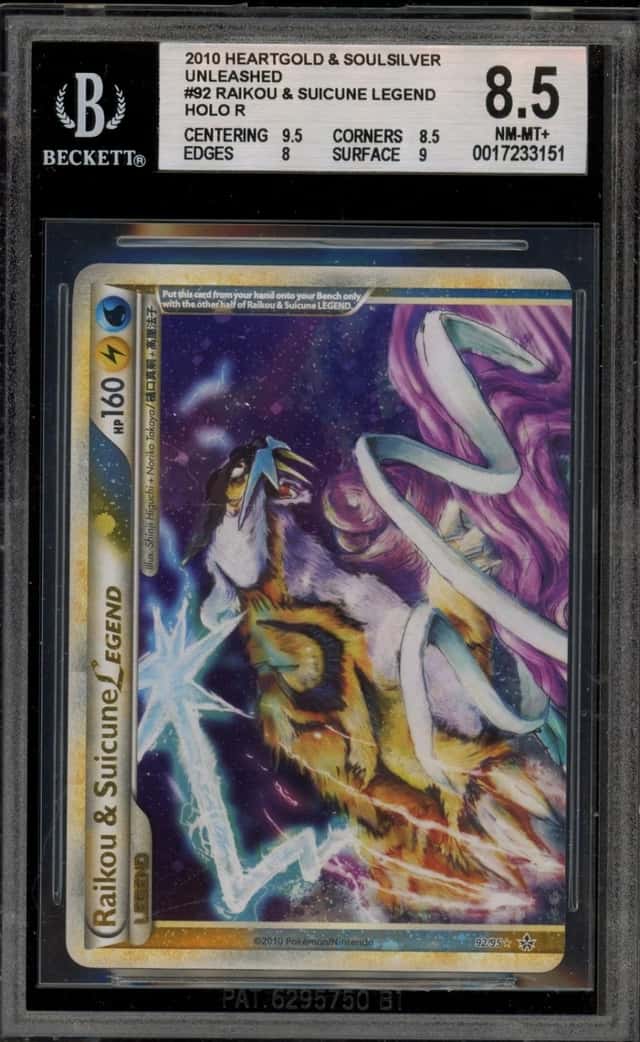Raikou & Suicune LEGEND HOLO R