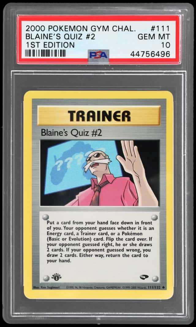 Blaine's Quiz #2