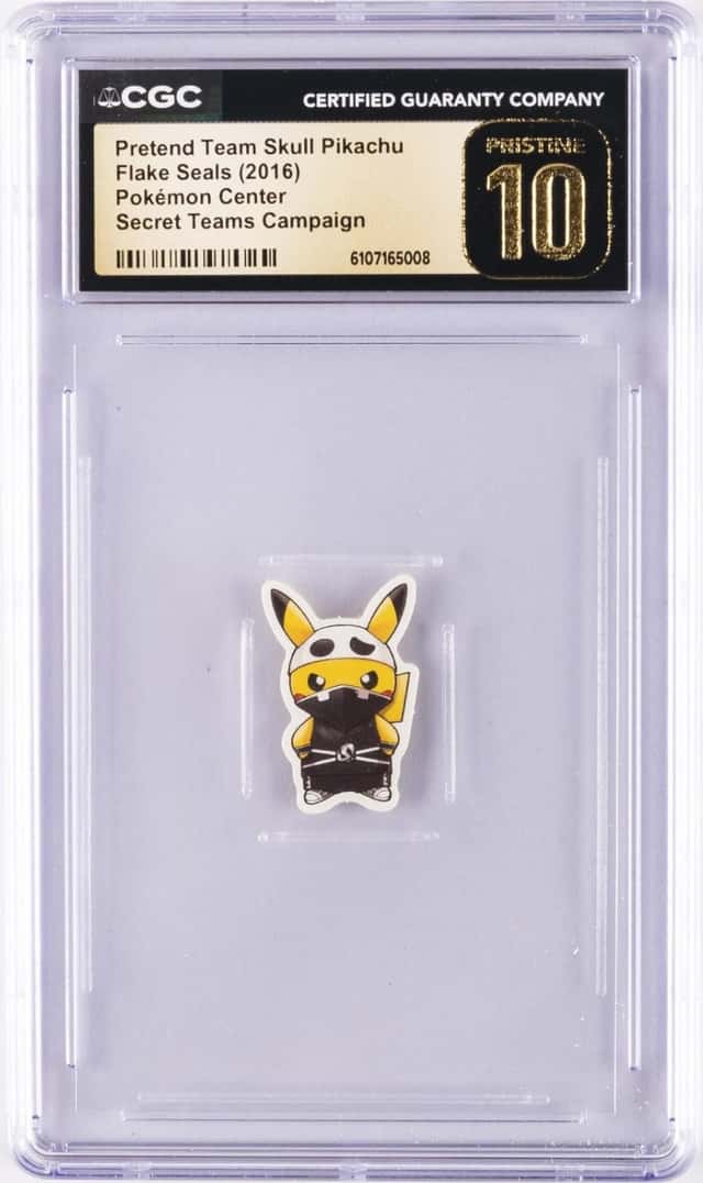 Pretend Team Skull Pikachu