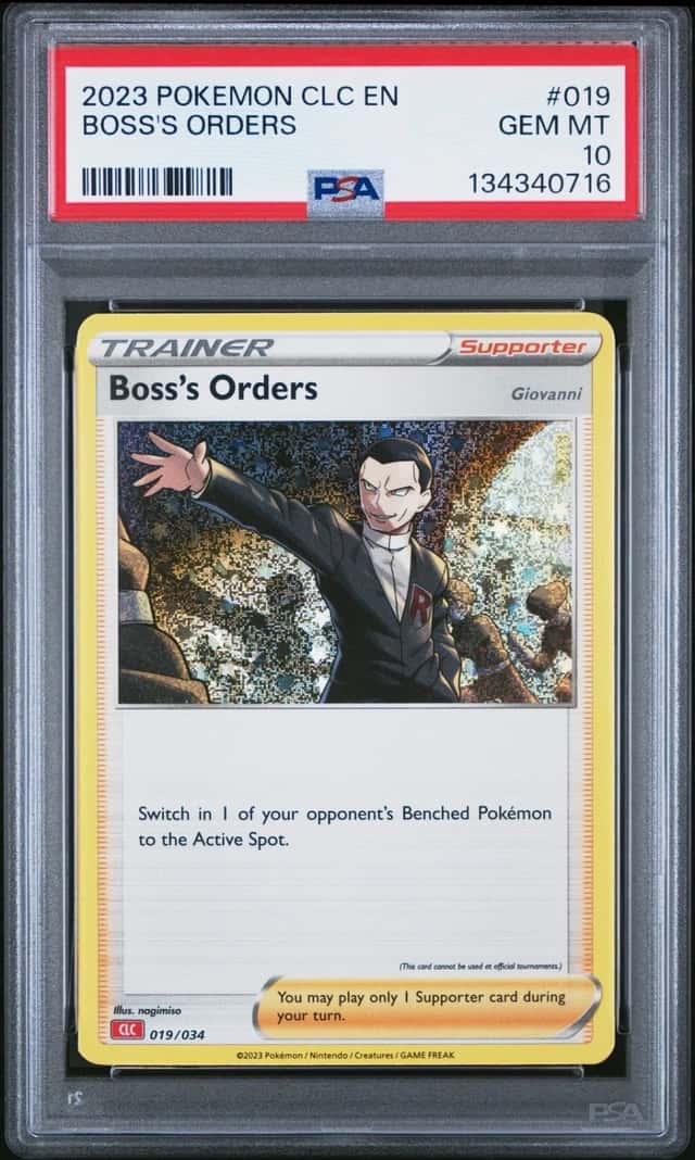 Boss's Orders