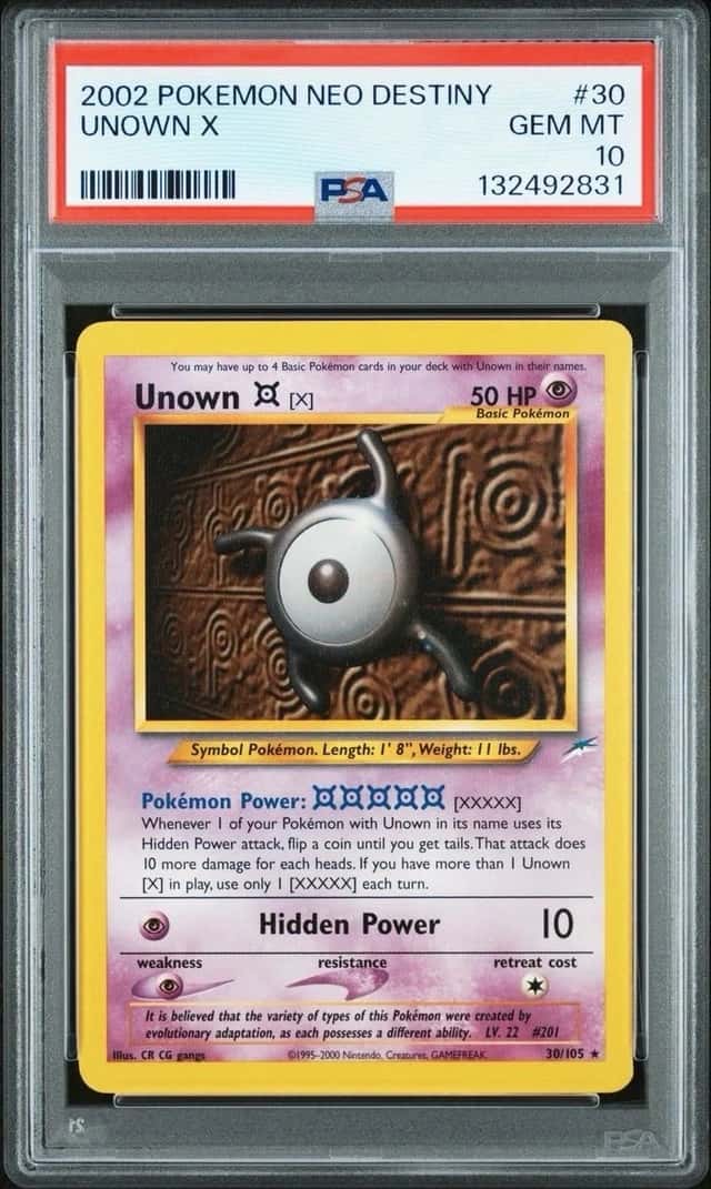 Unown X