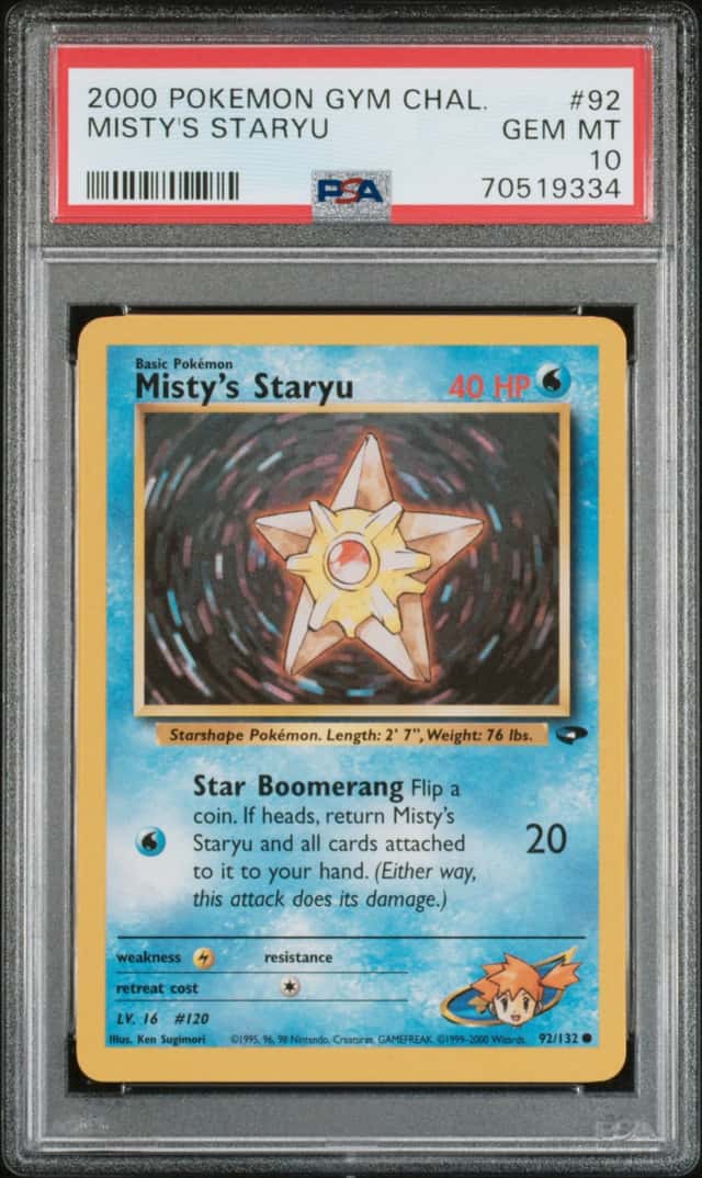 Misty's Staryu