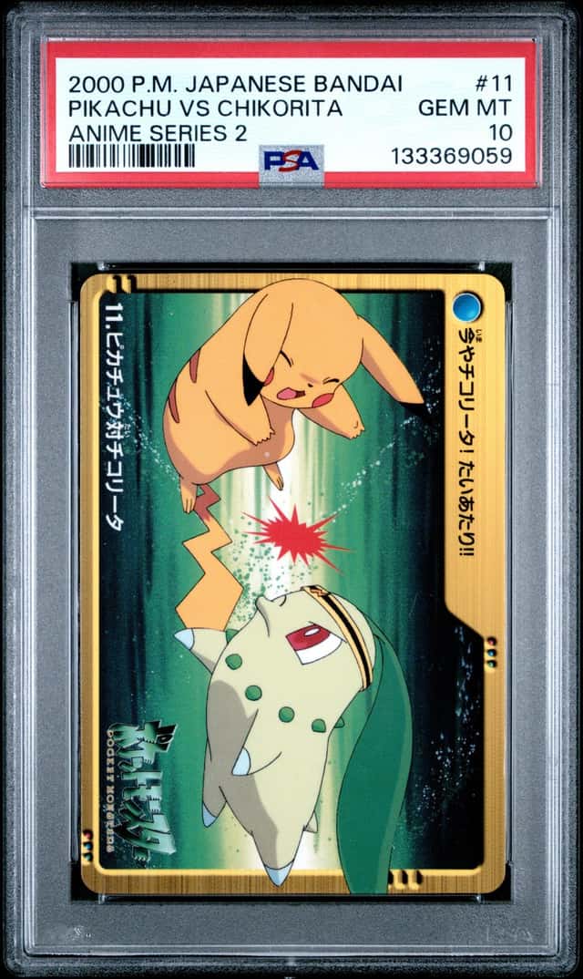 Pikachu Vs Chikorita