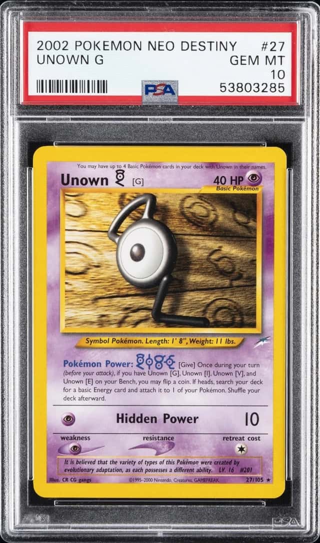 Unown G
