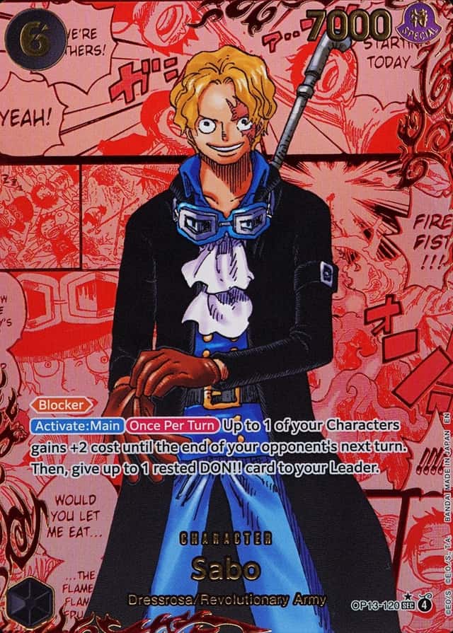 Op Red Manga Art