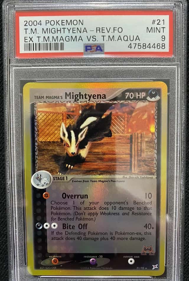 Magma's Mightyena