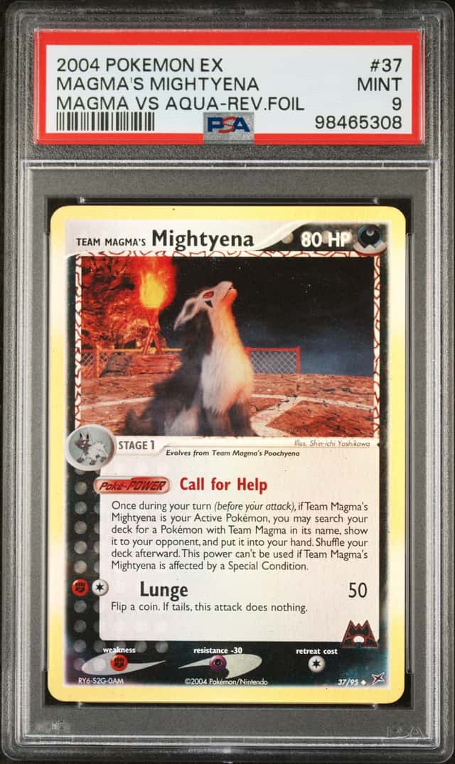 Magma's Mightyena