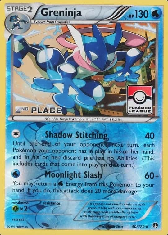 Reverse Holo · 2Nd League Place