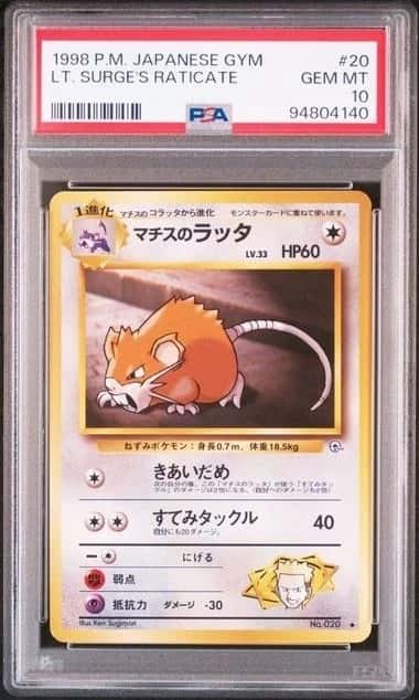 Lt. Surge's Raticate