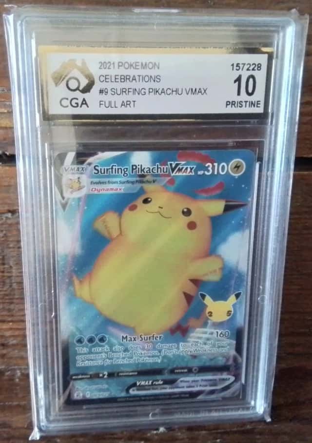 Surfing Pikachu Vmax