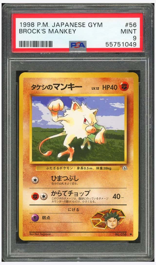Brock's Mankey