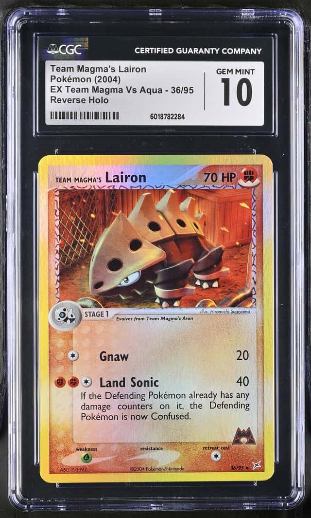 Team Magma's Lairon