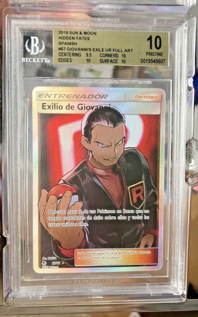 Giovanni's Exile UR FULL ART