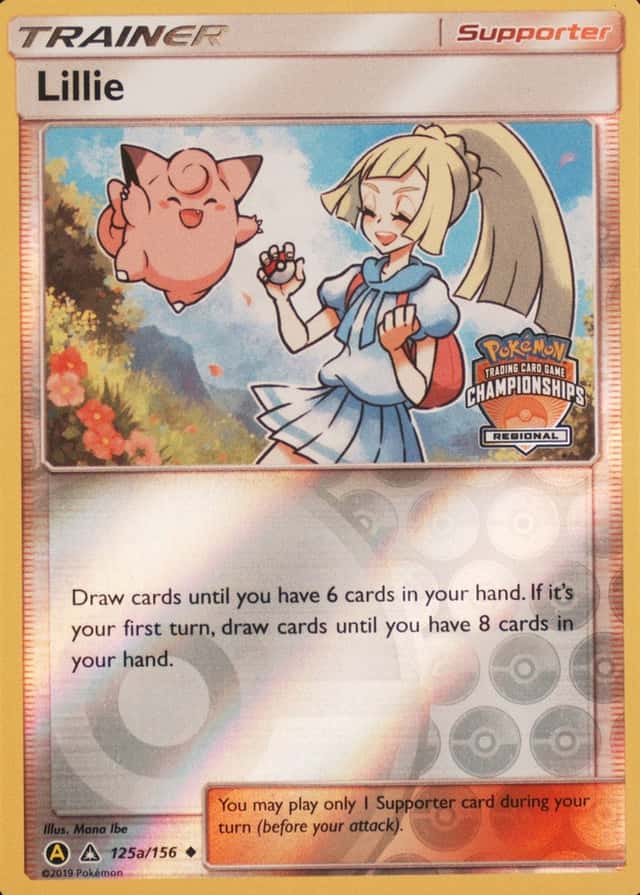 Reverse Holo · A Alternate Art Championship Regional Yellow