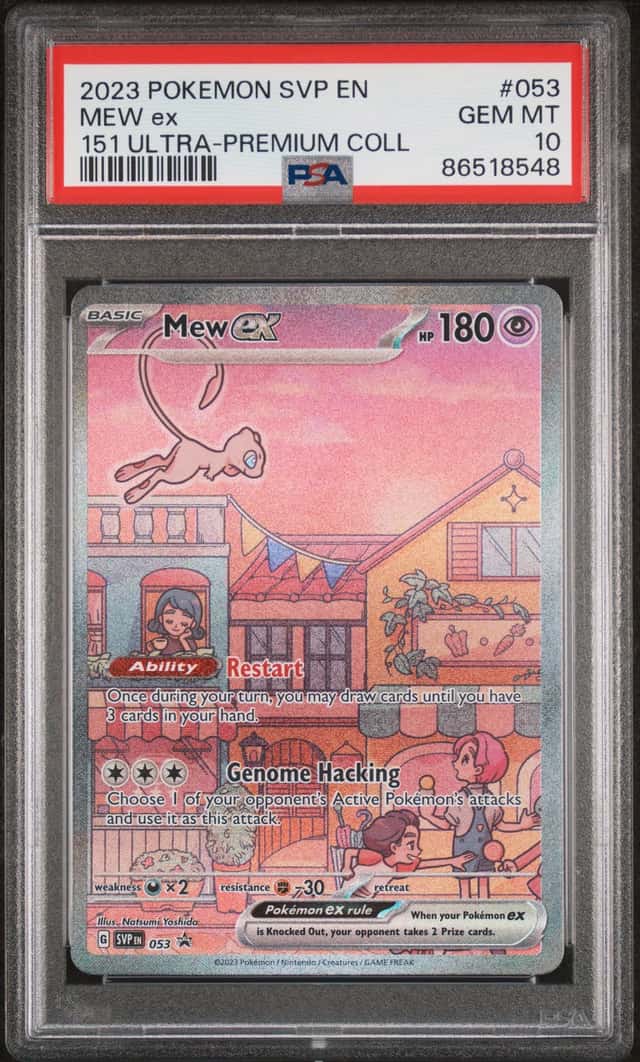 2023 Pokemon Scarlet & Violet 151 Ultra-Premium Collection Promo #053 Mew ex - PSA GEM MT 10
