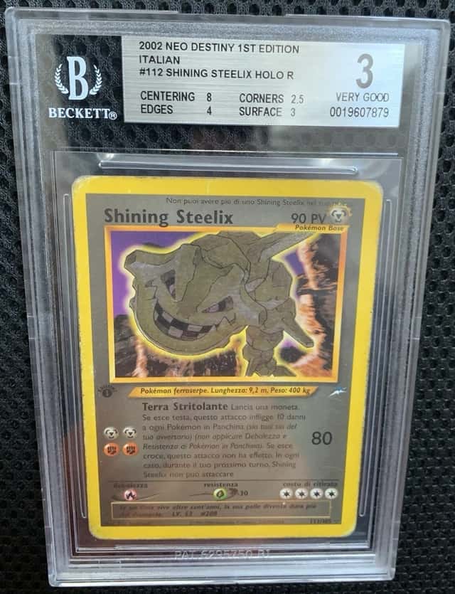 Shining Steelix HOLO R