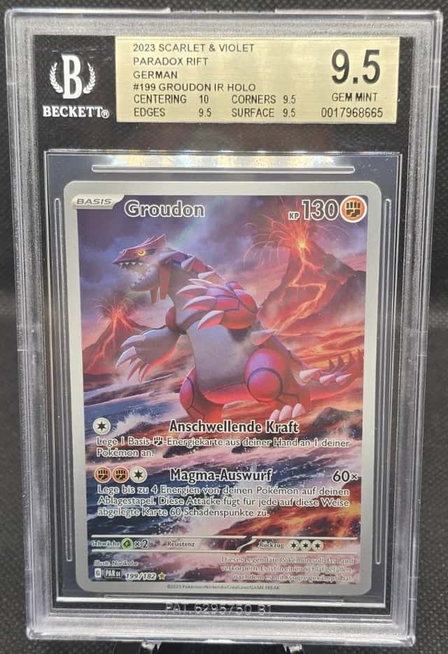 Groudon IR HOLO
