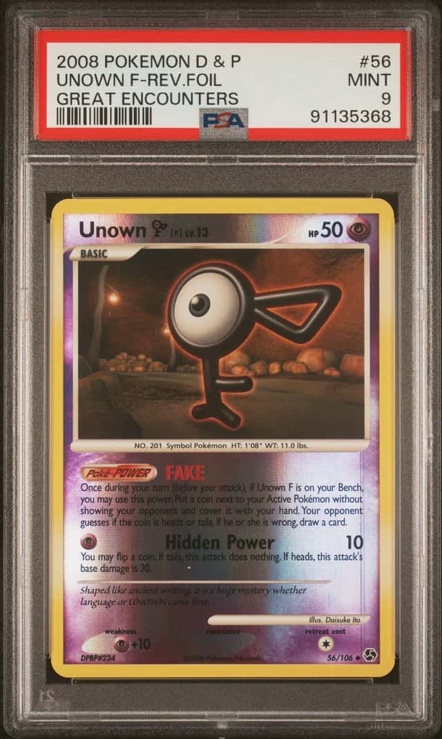 Unown F