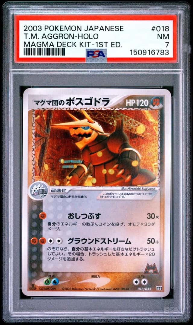 Team Magma's Aggron