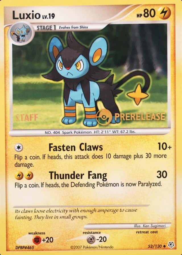 Prerelease · Championship Province Staff State Territory