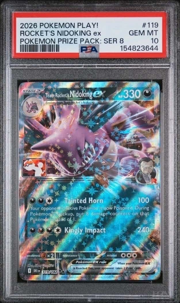 ROCKET'S NIDOKING ex