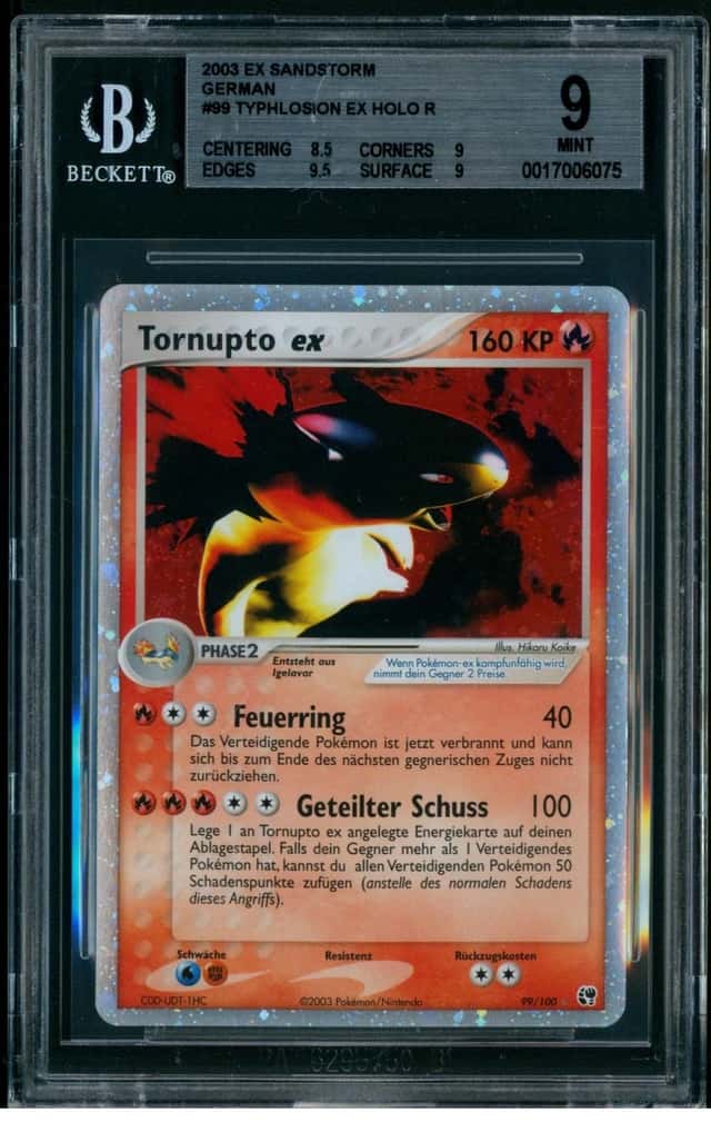 Typhlosion EX HOLO R