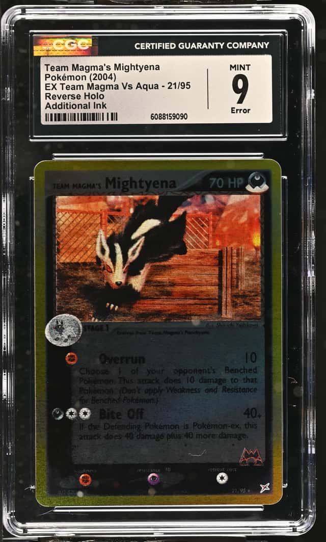 Magma's Mightyena