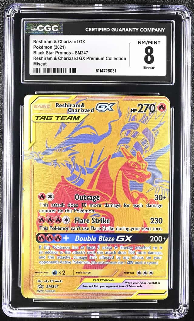 Reshiram & Charizard GX