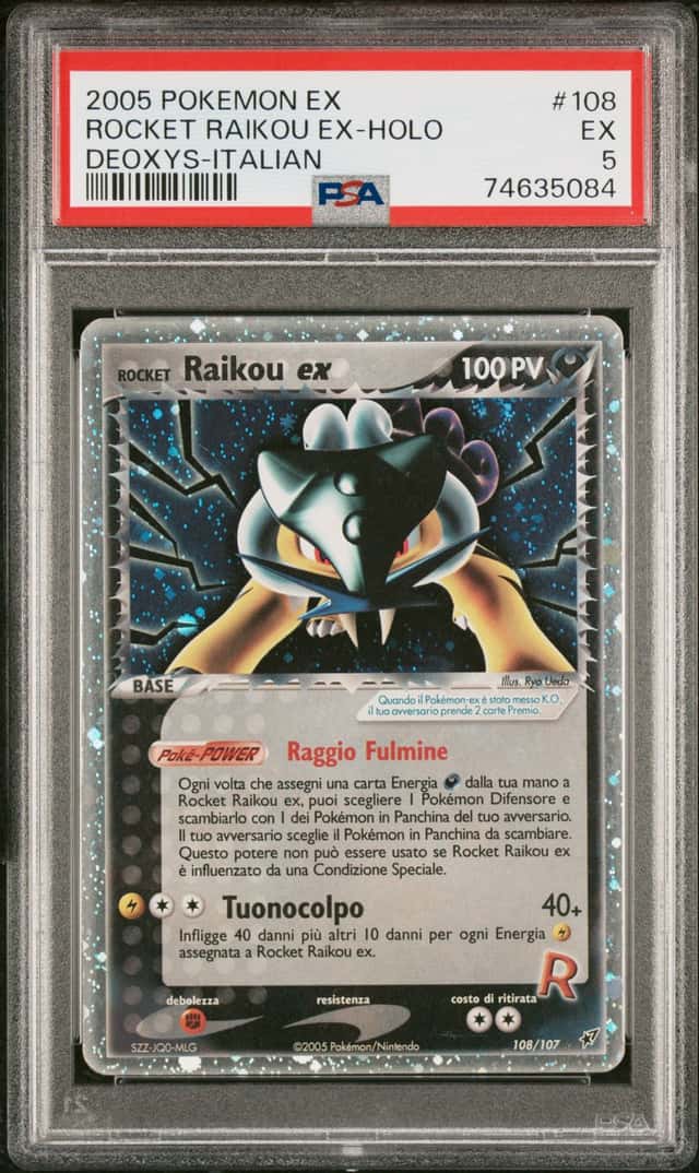 Rocket Raikou EX