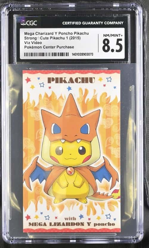 Mega Charizard Y Poncho Pikachu