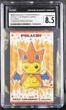 Mega Charizard Y Poncho Pikachu
