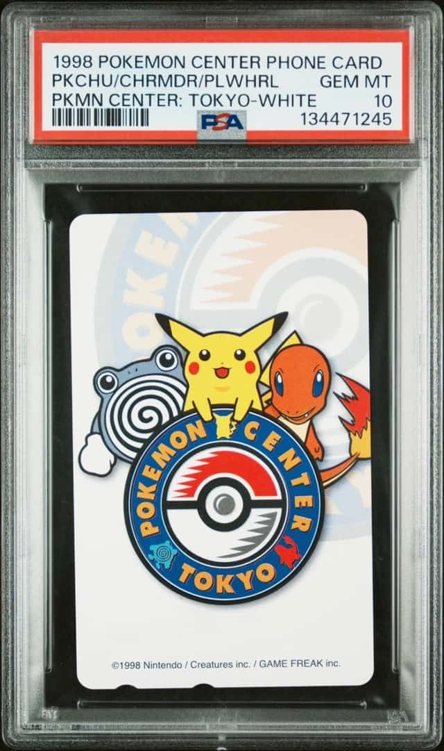 Pokemon Center Phone Card