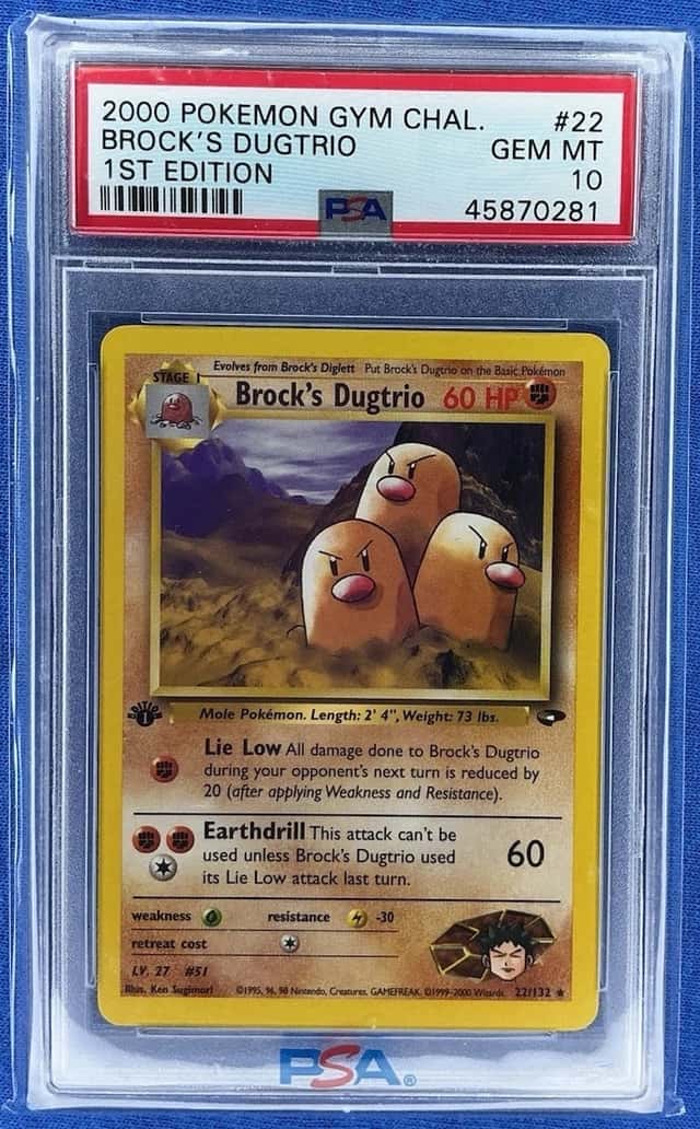 Brock's Dugtrio