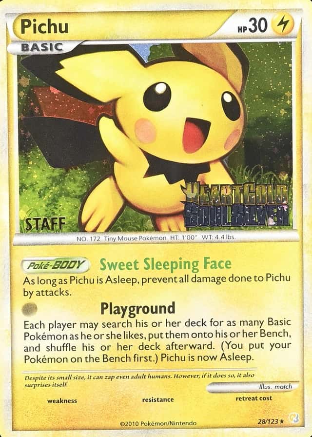 Holo · Prerelease · Staff