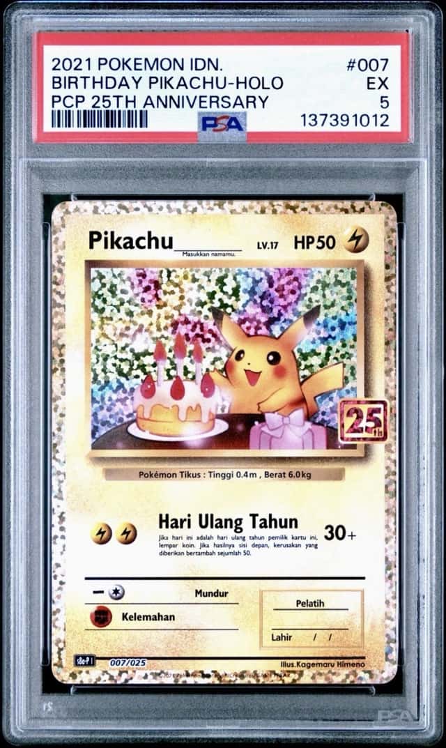 Birthday Pikachu