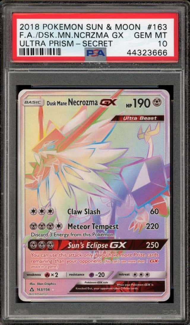 Dusk Mane Necrozma GX