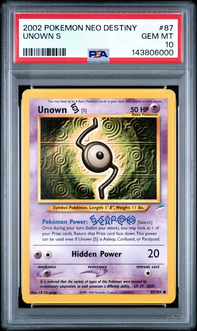 Unown S