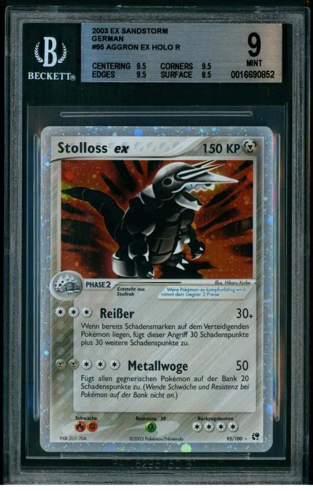Aggron EX HOLO R