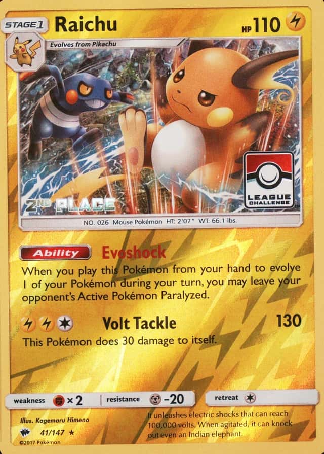 Reverse Holo · 2Nd League Place