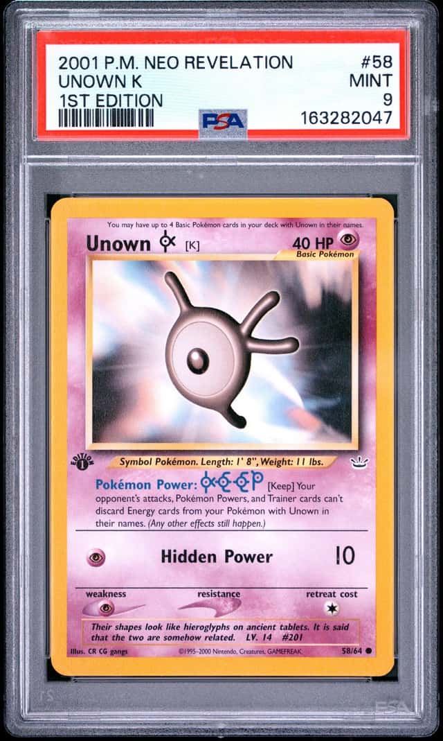 Unown K