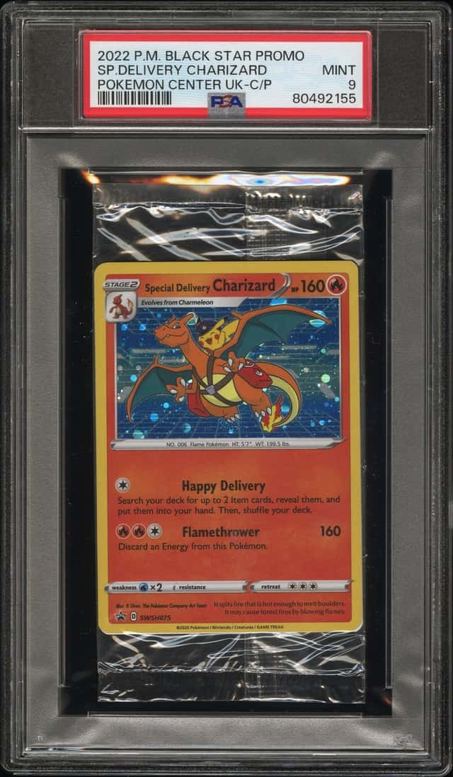 Special Delivery Charizard P/(UK Pokemon Store Opening)