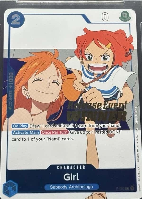 Op Event Top Prize