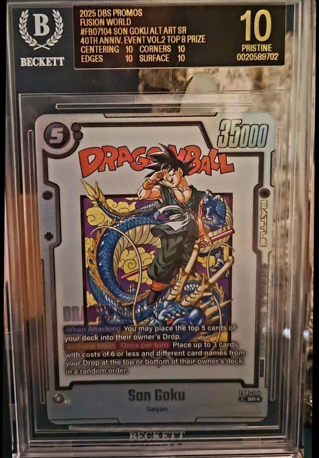 Son Goku ALT ART SR/(40th Anniversary Event Vol.2 Top 8 Prize)