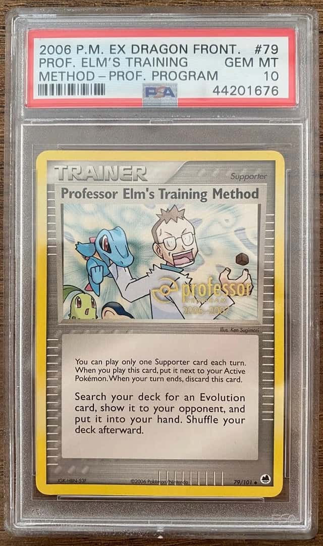 Professor Elm's Training Method