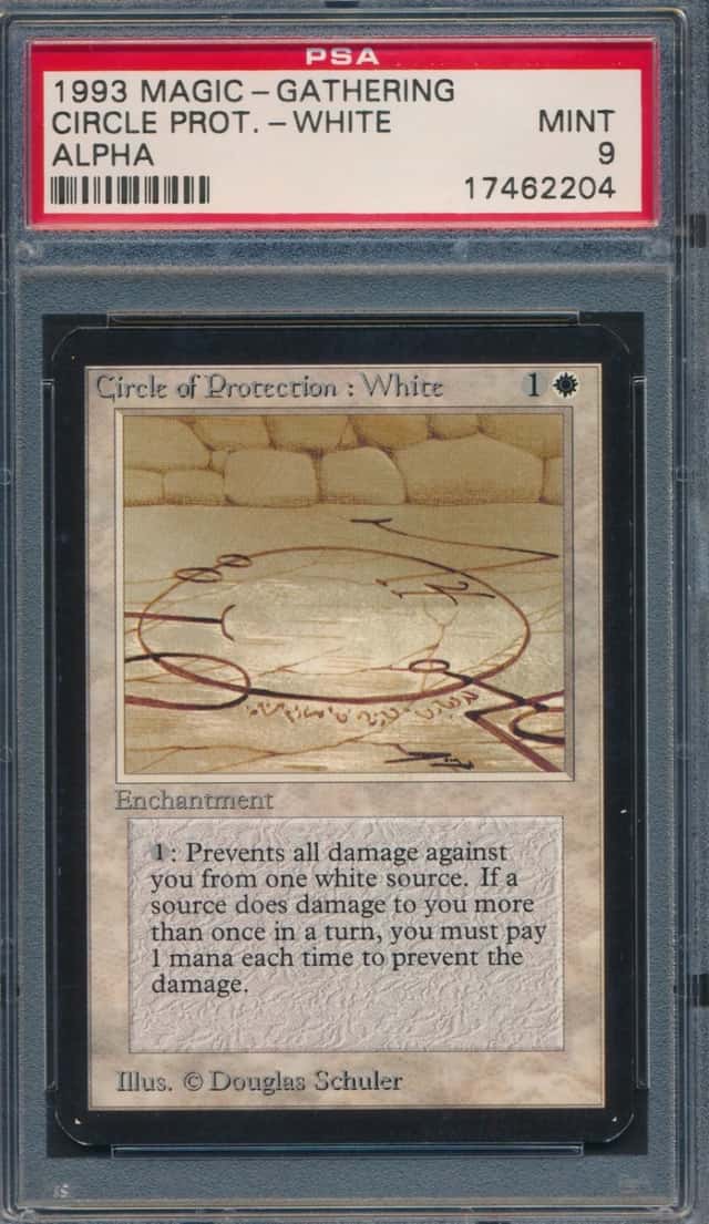 Circle/Protect: White