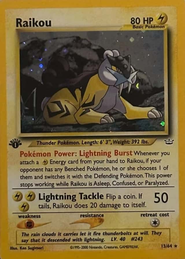 Double Holo · Error · Non-Holo · 1st Edition